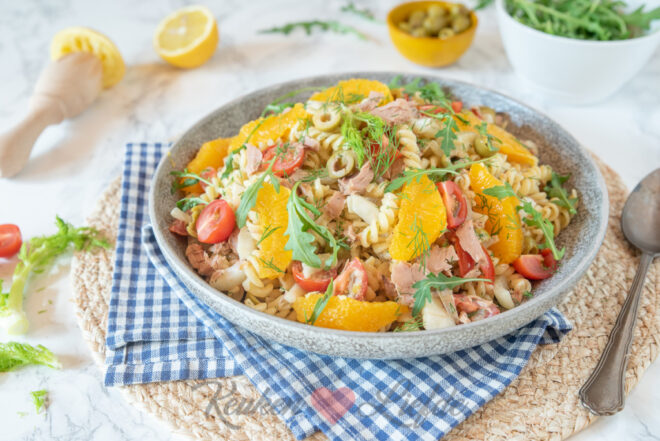 Pastasalade Met Tonijn En Venkel Keukenliefde