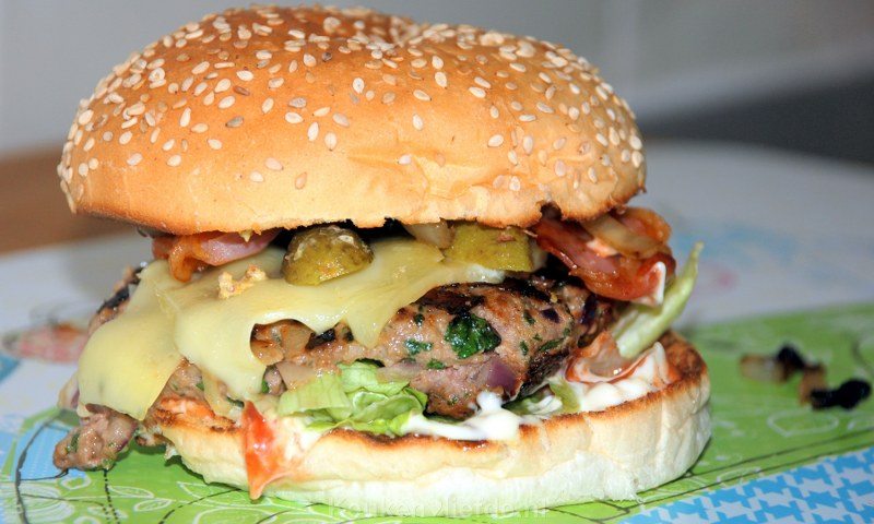 knal grote Oceaan Dressoir Het ultieme broodje hamburger! | Keukenliefde