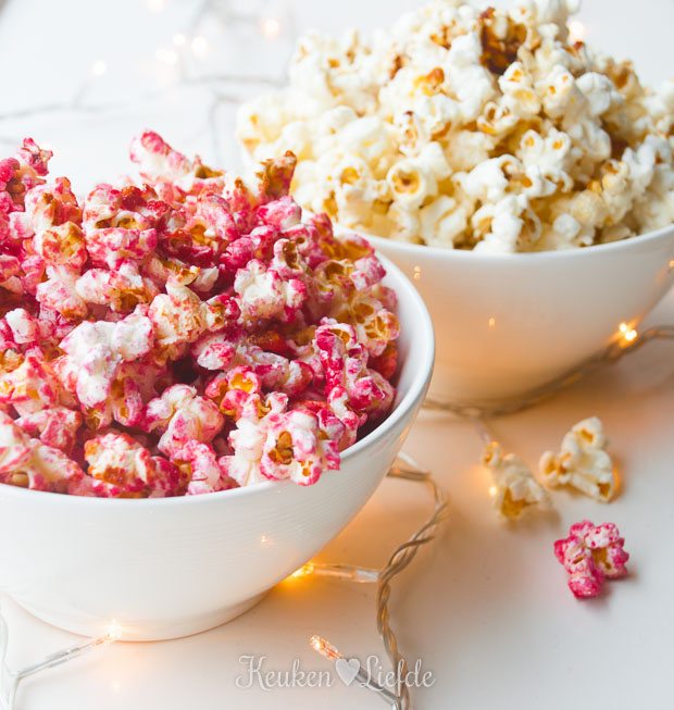 Vochtigheid Induceren basketbal Speels & Smakelijk: Zoete roze popcorn! | Keukenliefde
