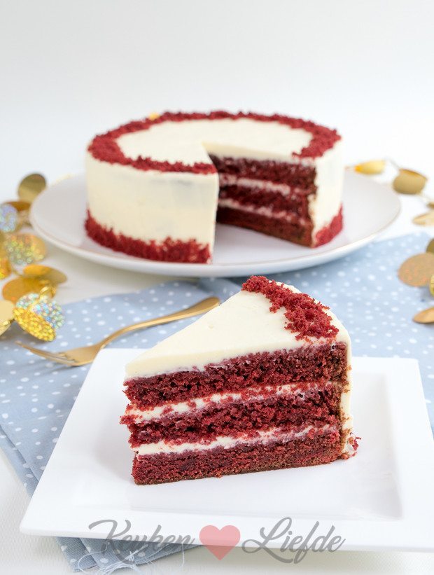 Red velvet cake maak je zo | Kooktijdschrift.nl