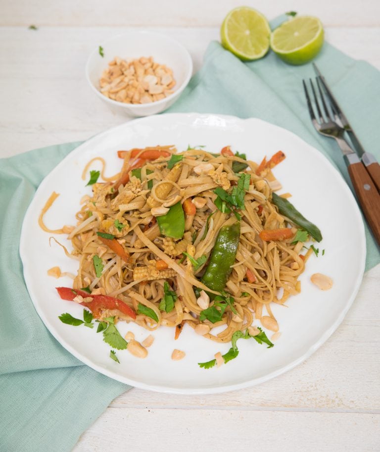 Vegetarische Pad Thai Met Peulen En Wortel Keukenliefde