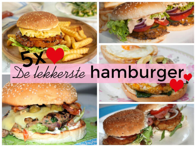 5x de lekkerste hamburger