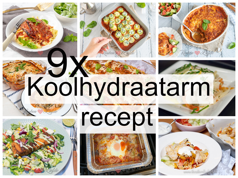 9x koolhydraatarm recept