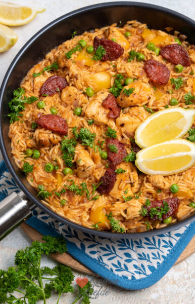 Jambalaya met kip en chorizo | Keukenliefde