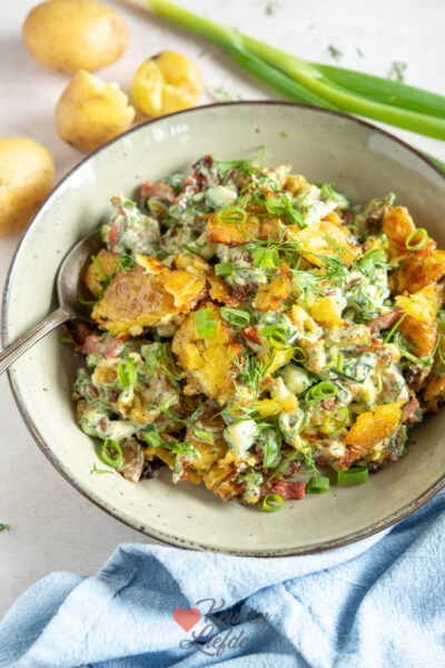 Crispy Potato Salad Keukenliefde