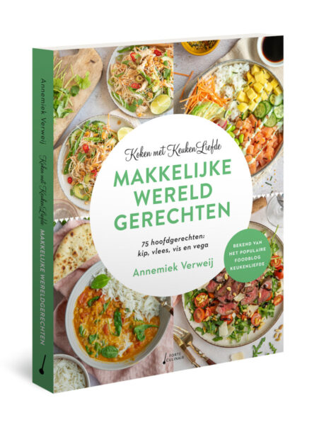 Reserveer ons nieuwe kookboek Makkelijke Wereldgerechten