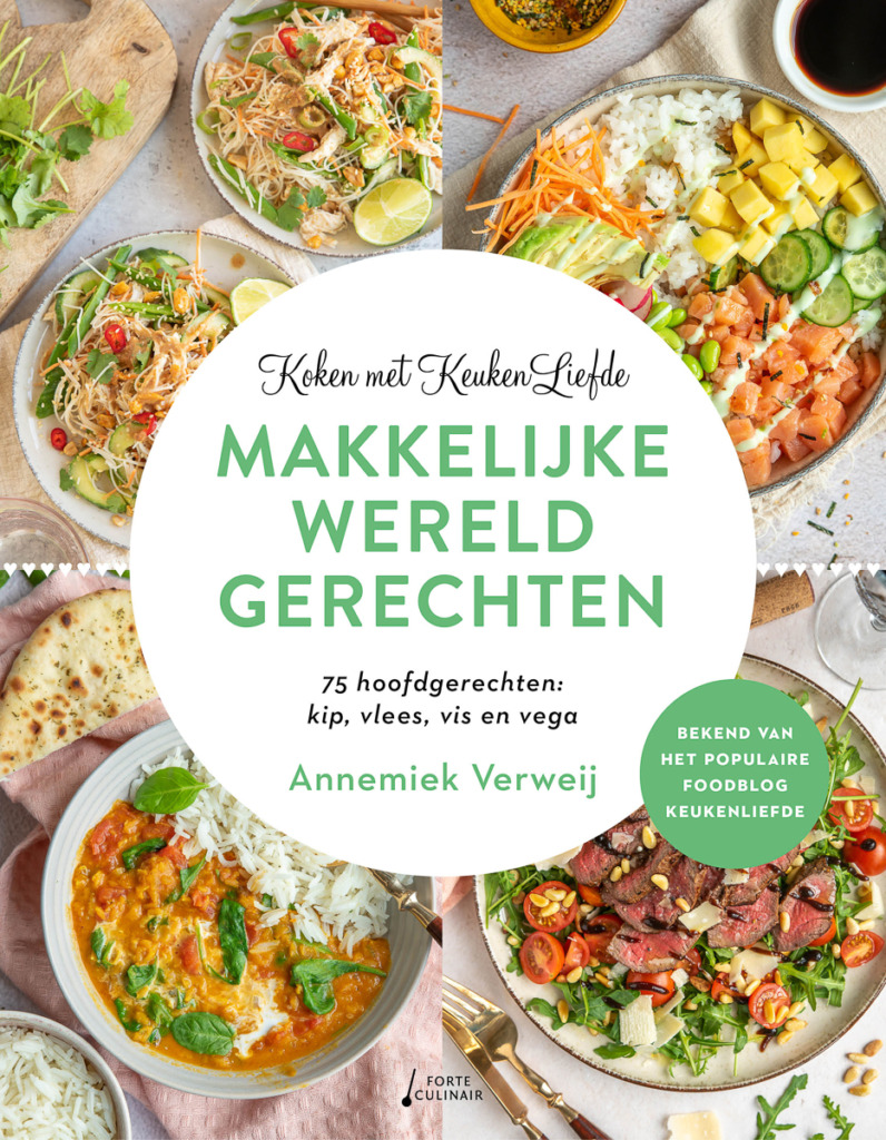 Reserveer ons nieuwe kookboek Makkelijke Wereldgerechten